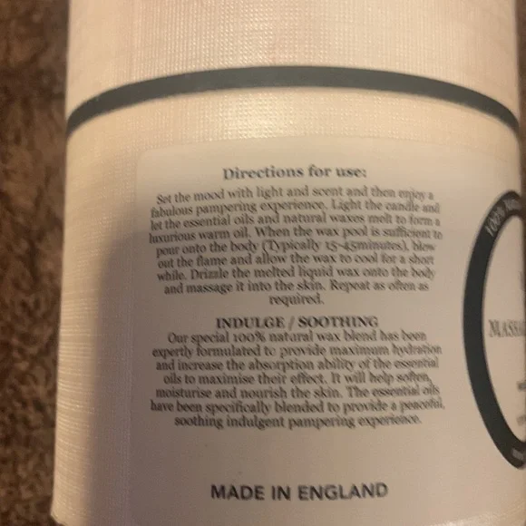 MASSAGE CANDLE - Picture 2 of 3